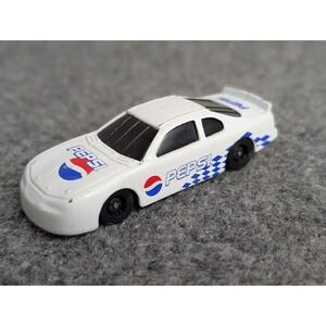 Vintage Pepsi Die Cast White Racecar No Number‎ Made In China Chipped**